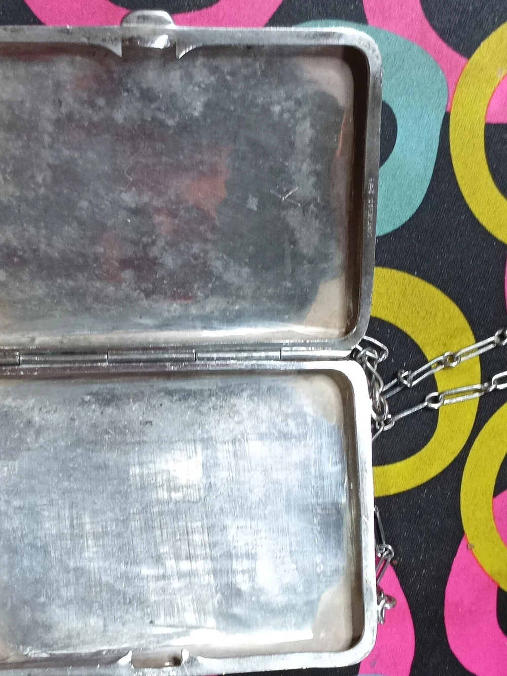 Vintage.925 Sterling Silver Dance Purse